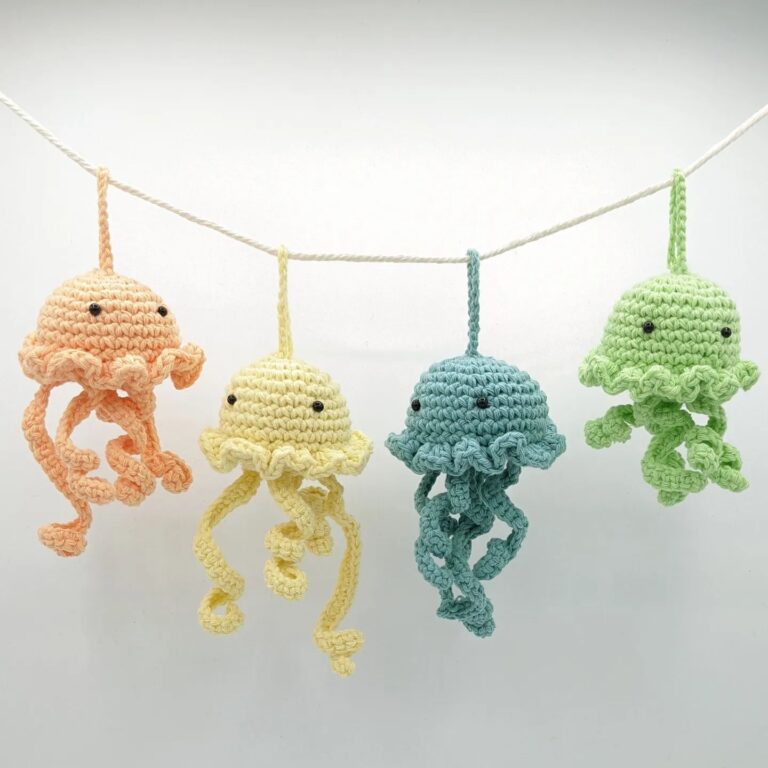 Amigurumi Keychain Jellyfish Free Crochet Pattern Free Amigurumi