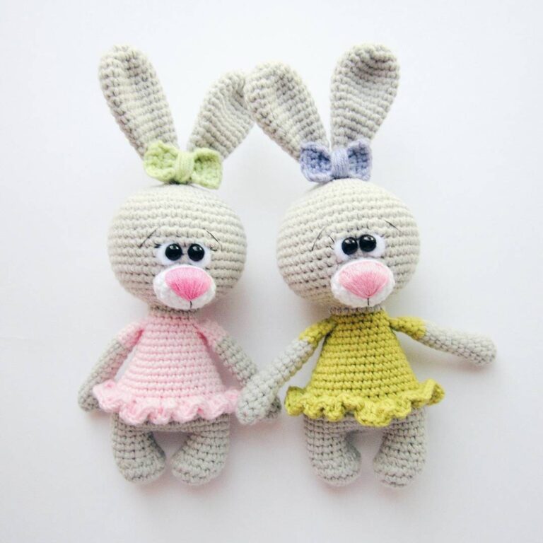 Amigurumi Bunnies Free Crochet Pattern - Free Amigurumi