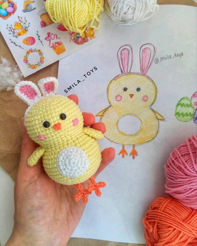 Amigurumi Easter Chick Free Crochet Pattern Free Amigurumi