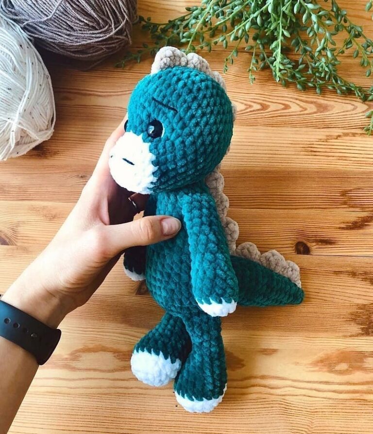 Amigurumi Plush Dinosaur Free Crochet Pattern Free Amigurumi