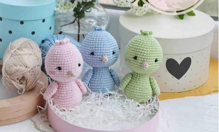 Amigurumi Spring Birds Free Crochet Pattern – Free Amigurumi