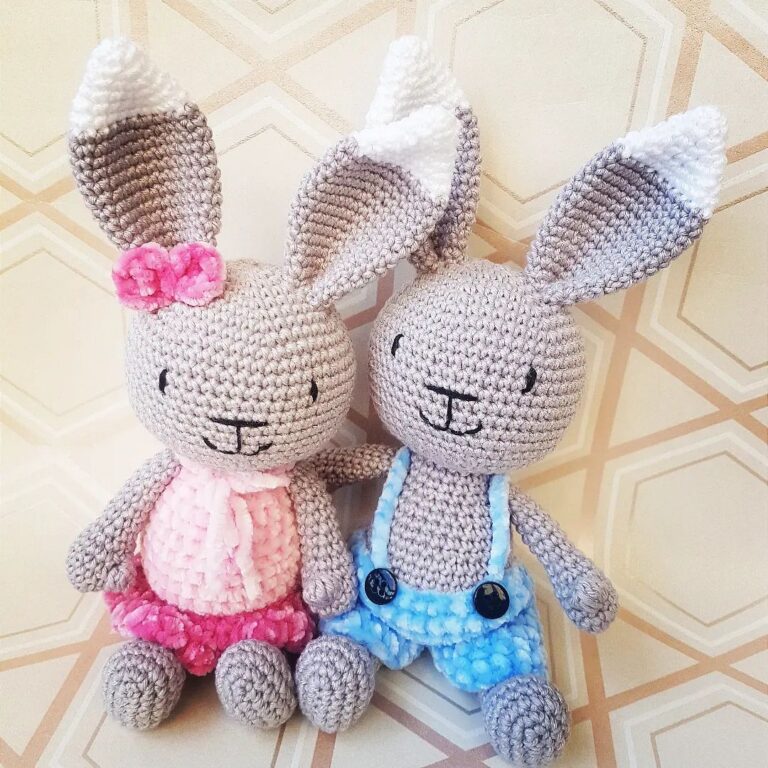 Amigurumi Bunnies Free Crochet Pattern – Free Amigurumi