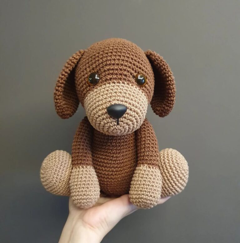 Amigurumi Dog Crochet Free Pattern – Free Amigurumi