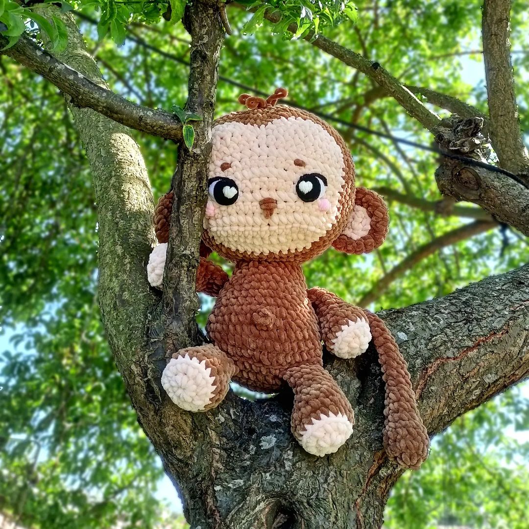 Amigurumi Little Monkey Free Crochet Pattern - Free Amigurumi