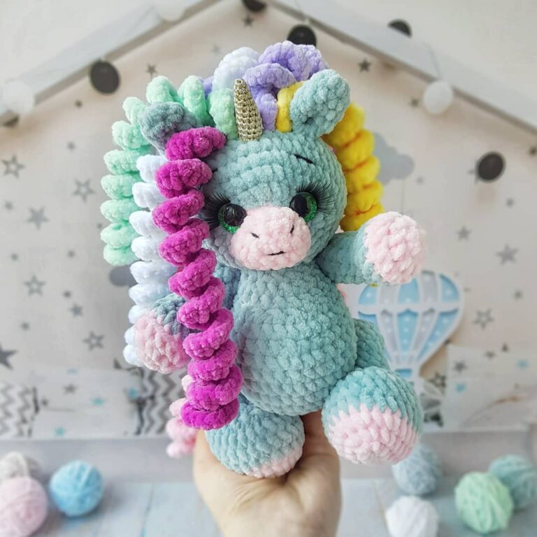 Amigurumi Unicorn Harry Free Crochet Pattern - Free Amigurumi