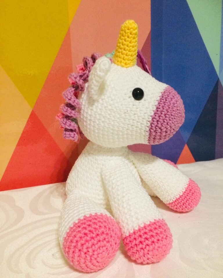 Amigurumi Baby Unicorn Free Crochet Pattern – Free Amigurumi