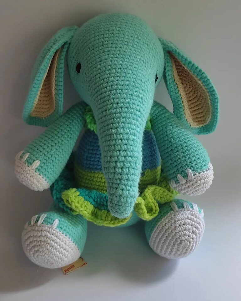 Amigurumi Elephant Cute Free Crochet Pattern – Free Amigurumi