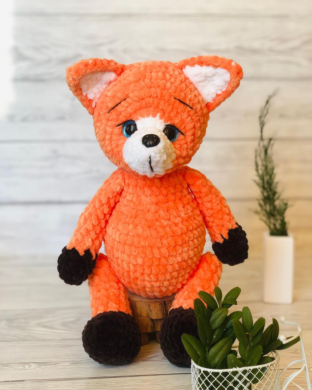 Amigurumi Fox Plush Free Crochet Pattern – Free Amigurumi