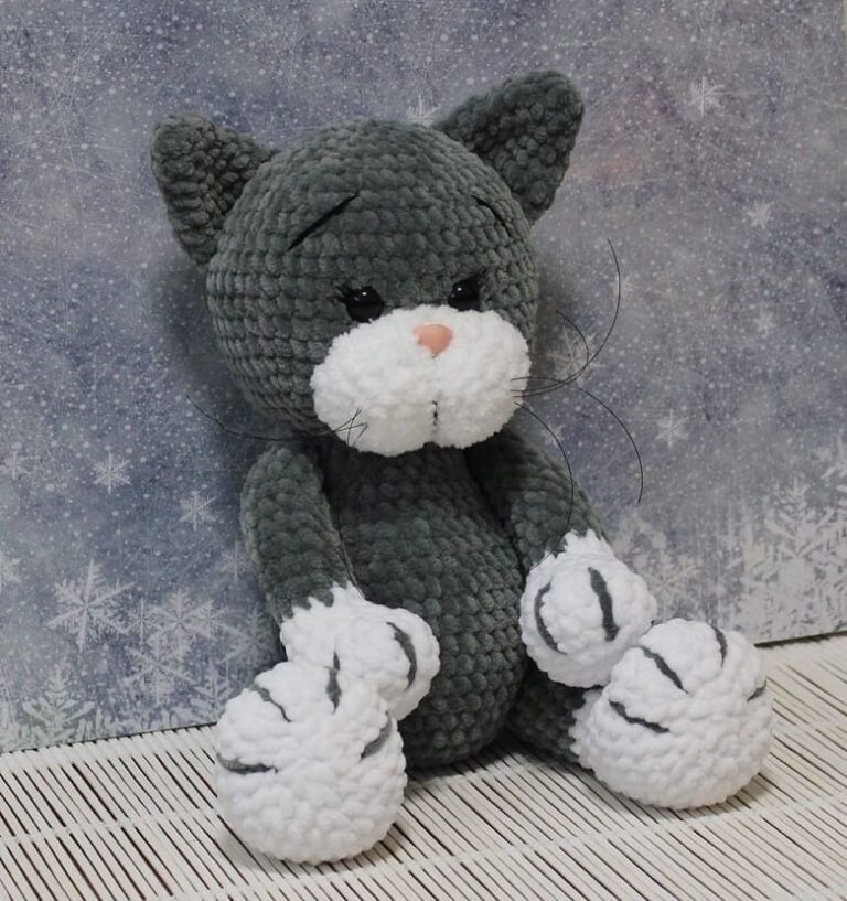 Amigurumi Plush Cat Free Crochet Pattern – Free Amigurumi