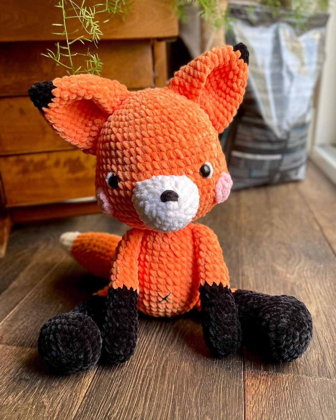 Amigurumi Plush Fox Free Crochet Pattern – Free Amigurumi