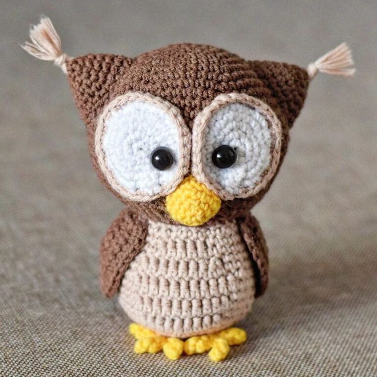 Amigurum Baby Owl Free Crochet Pattern – Free Amigurumi