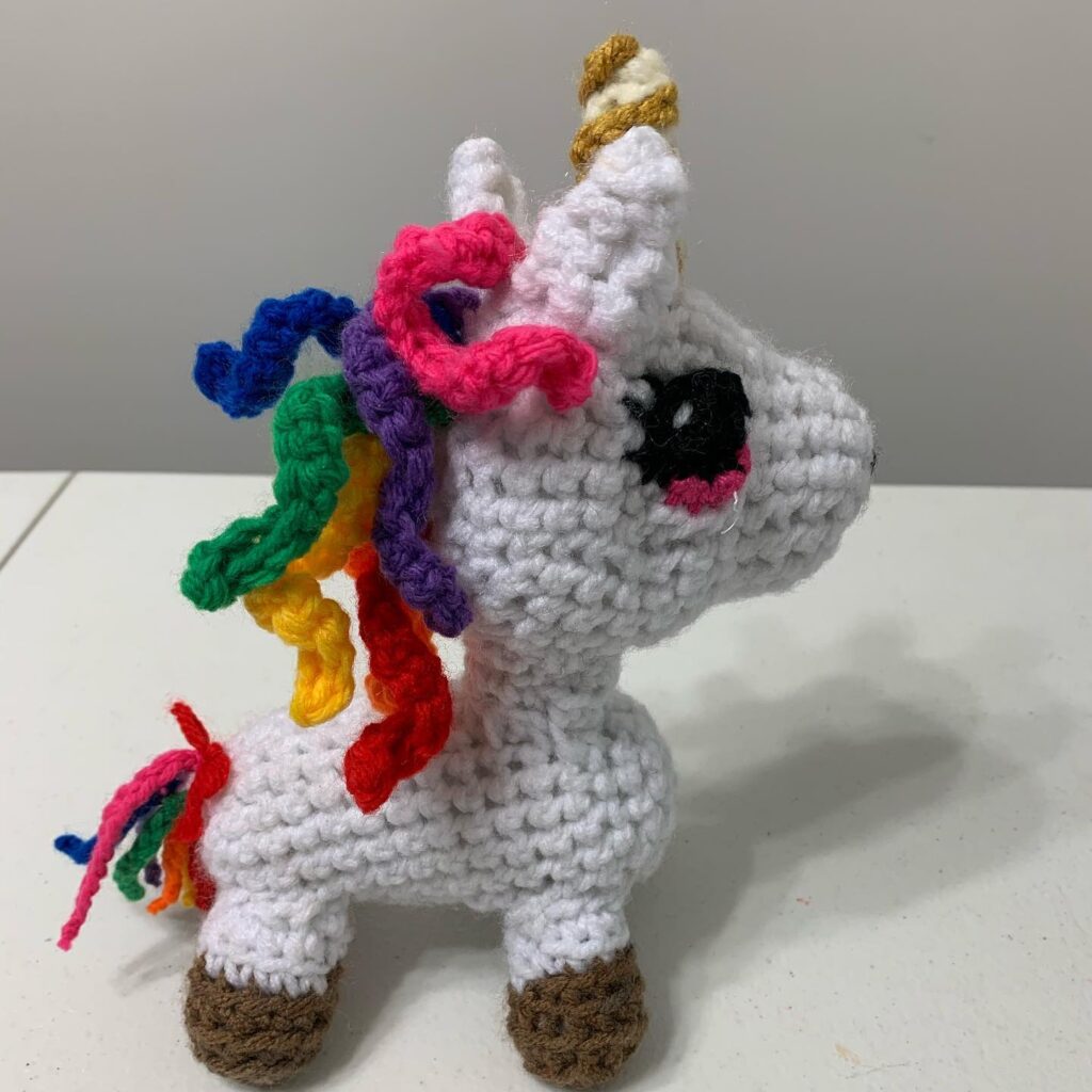 Amigurumi Mini Unicorn Free Crochet Pattern - Free Amigurumi