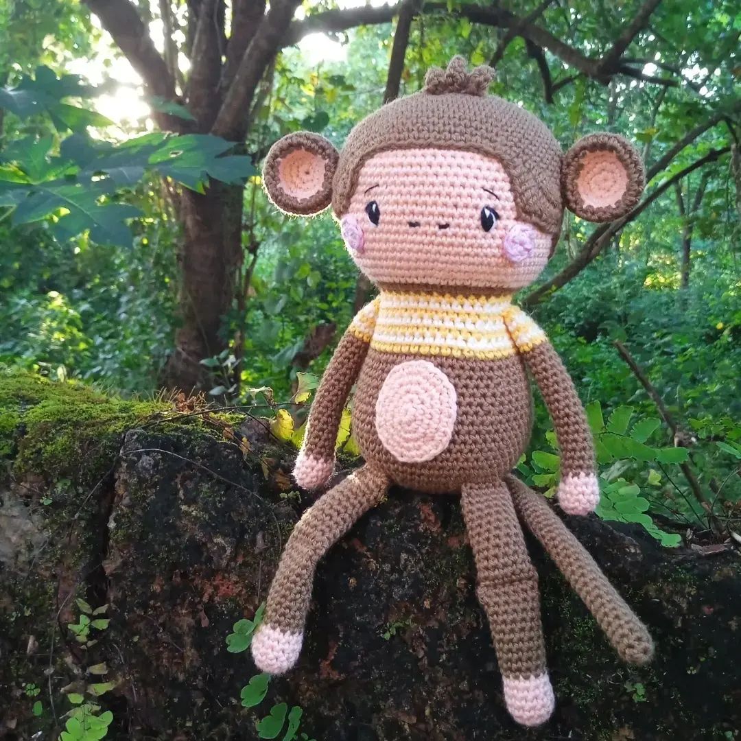 Amigurumi Monkey Free Crochet Pattern – Free Amigurumi