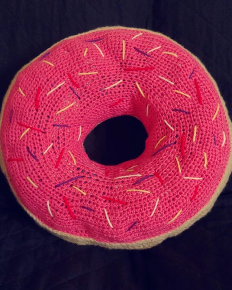 Amigurumi Pillow Donut Free Crochet Pattern Free Amigurumi