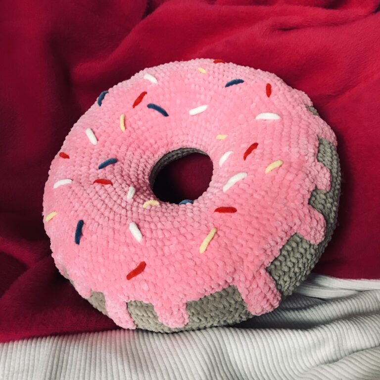 Amigurumi Pillow Donut Free Crochet Pattern Free Amigurumi