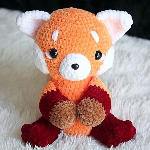 Amigurumi Toy Plush Fox Free Crochet Pattern – Free Amigurumi