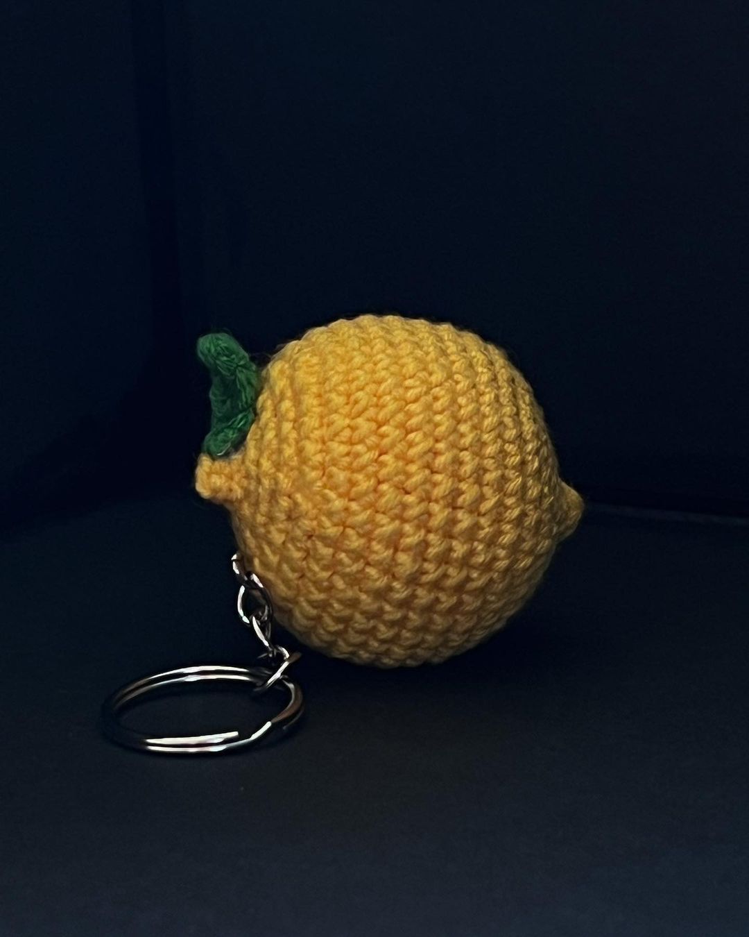 Crochet Lemon Keychain Free Pattern Free Amigurumi