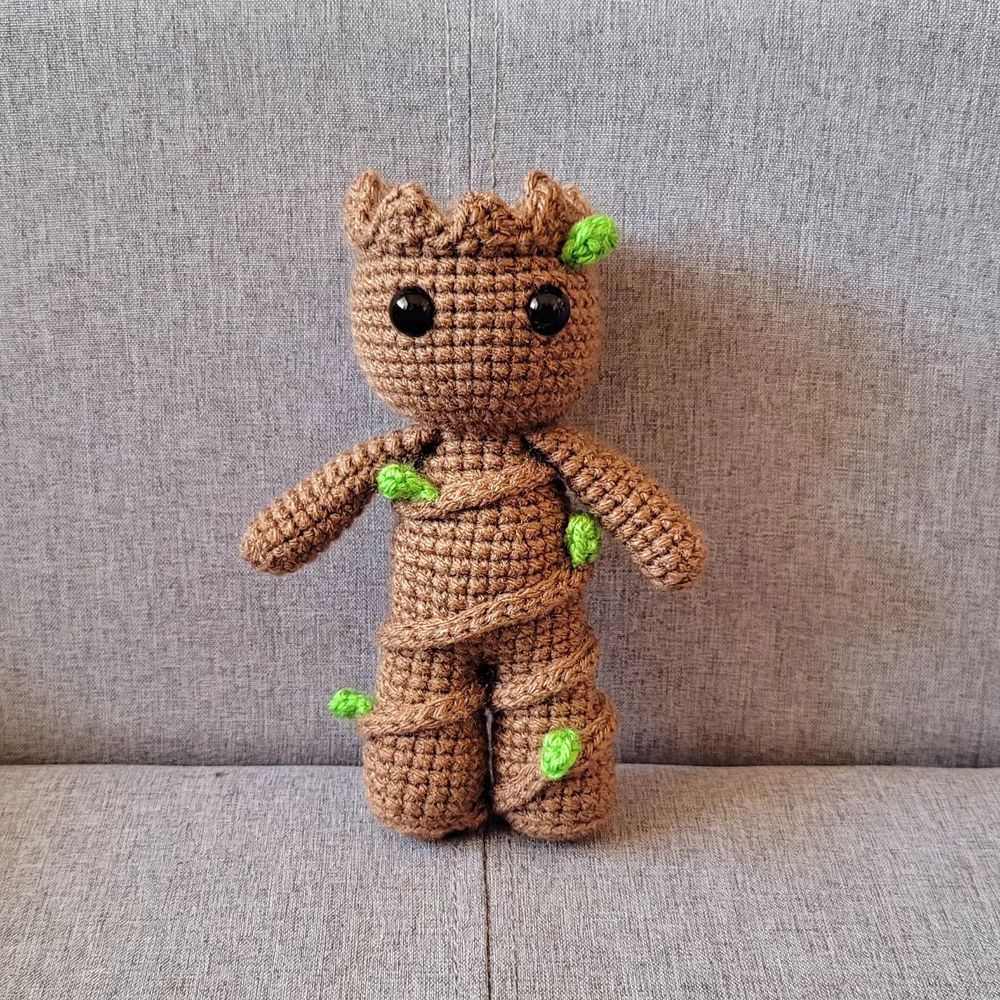 Toy Baby Groot Free Crochet Pattern Free Amigurumi